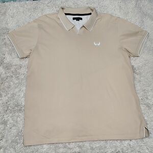 Men's NICK DANGER Beige Polo Shirt